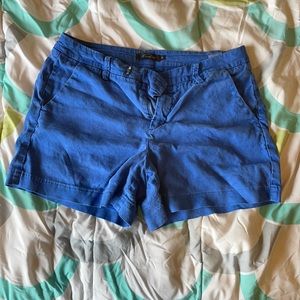 Level 99 cozy soft royal blue shorts with pockets